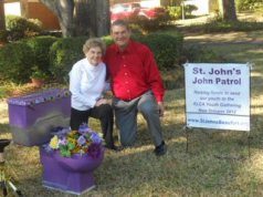 St Johns John June Rourk with Roger Holley
