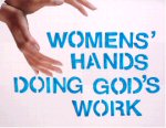 Womens' Hands Doing God's Work logo