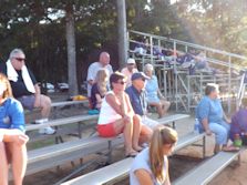 St. John's Luthern softball team spectators